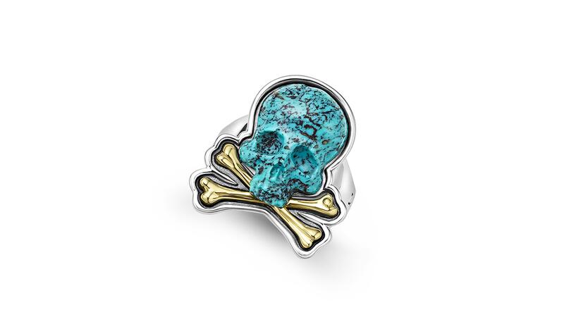 Lagos Anthem turquoise ring for men